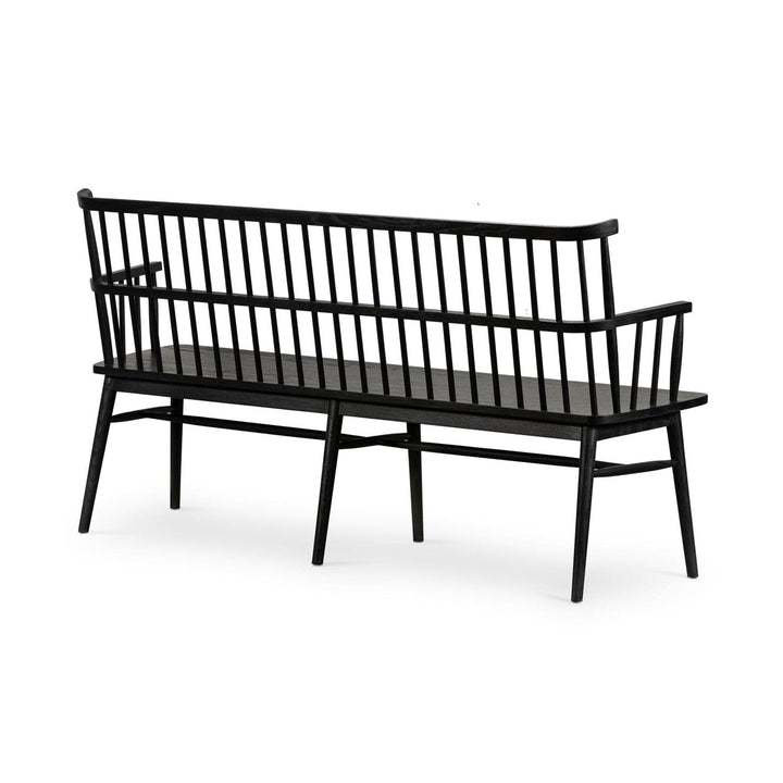 Arden Large Bench - Black Oak