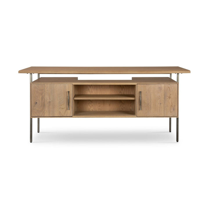 Laurel Desk - Natural Resawn Oak