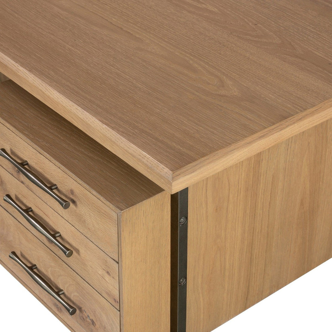 Laurel Desk - Natural Resawn Oak