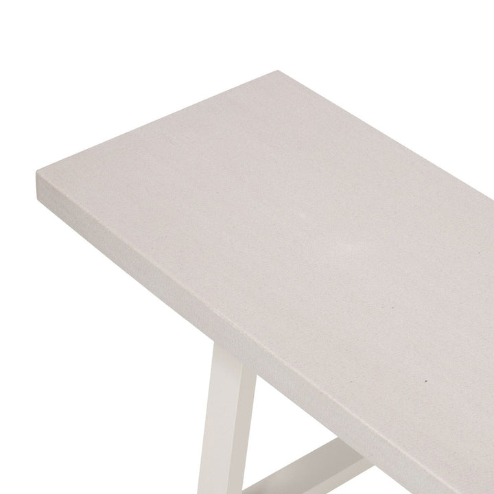 Cyrus Dining Bench - Natural White