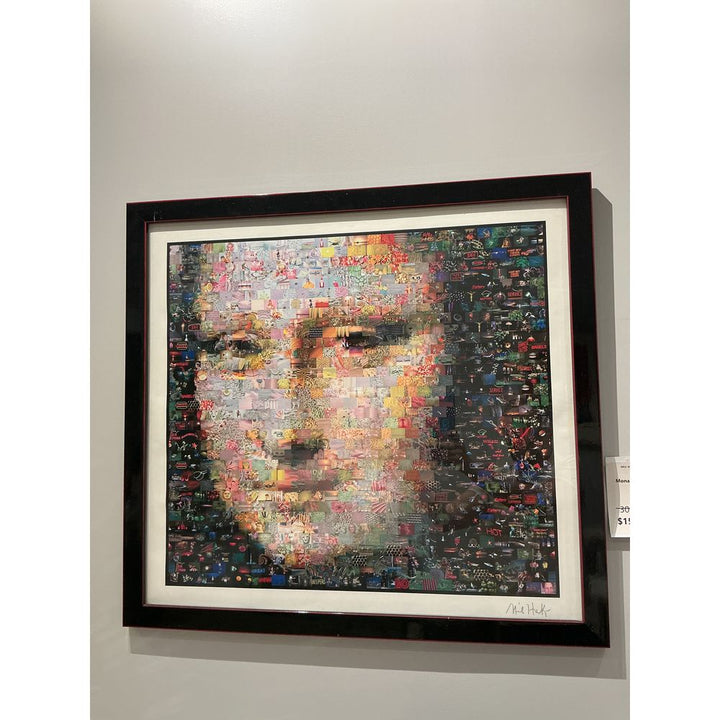  Mona Lisa digital composite signed
