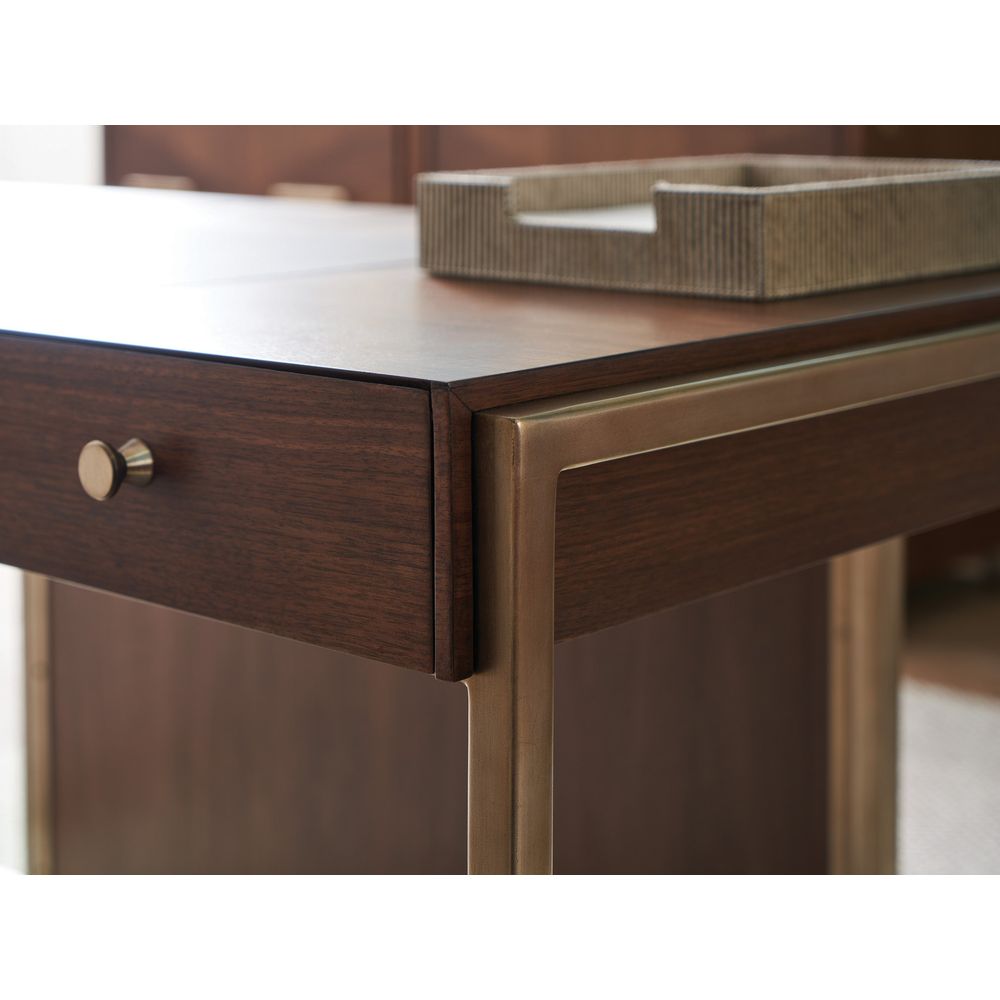 Berwick Writing Desk - Dark Brown