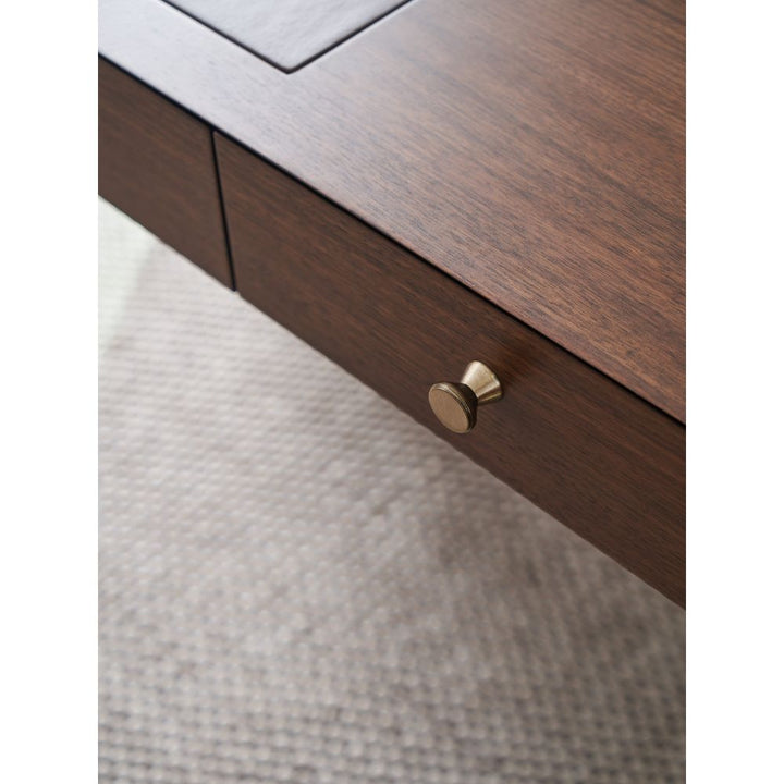 Berwick Writing Desk - Dark Brown