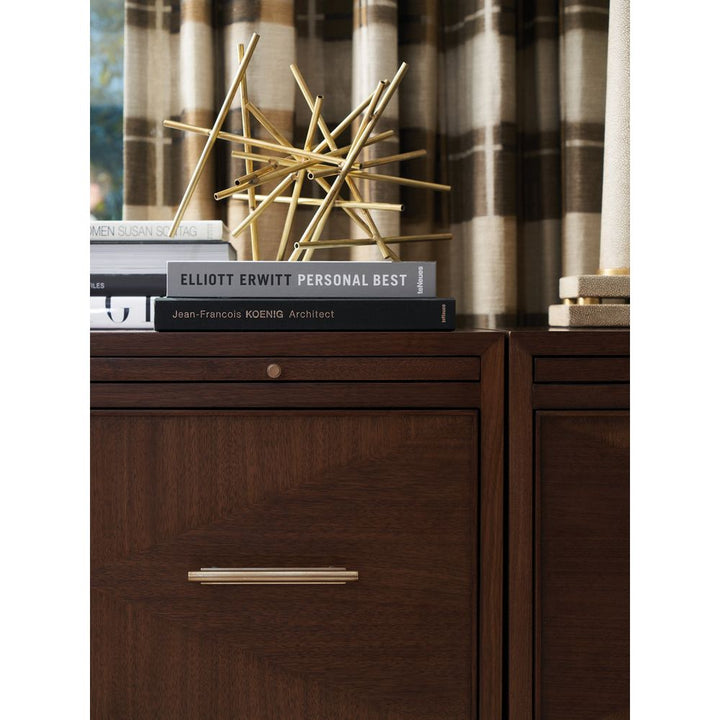 Berwick File Chest - Dark Brown