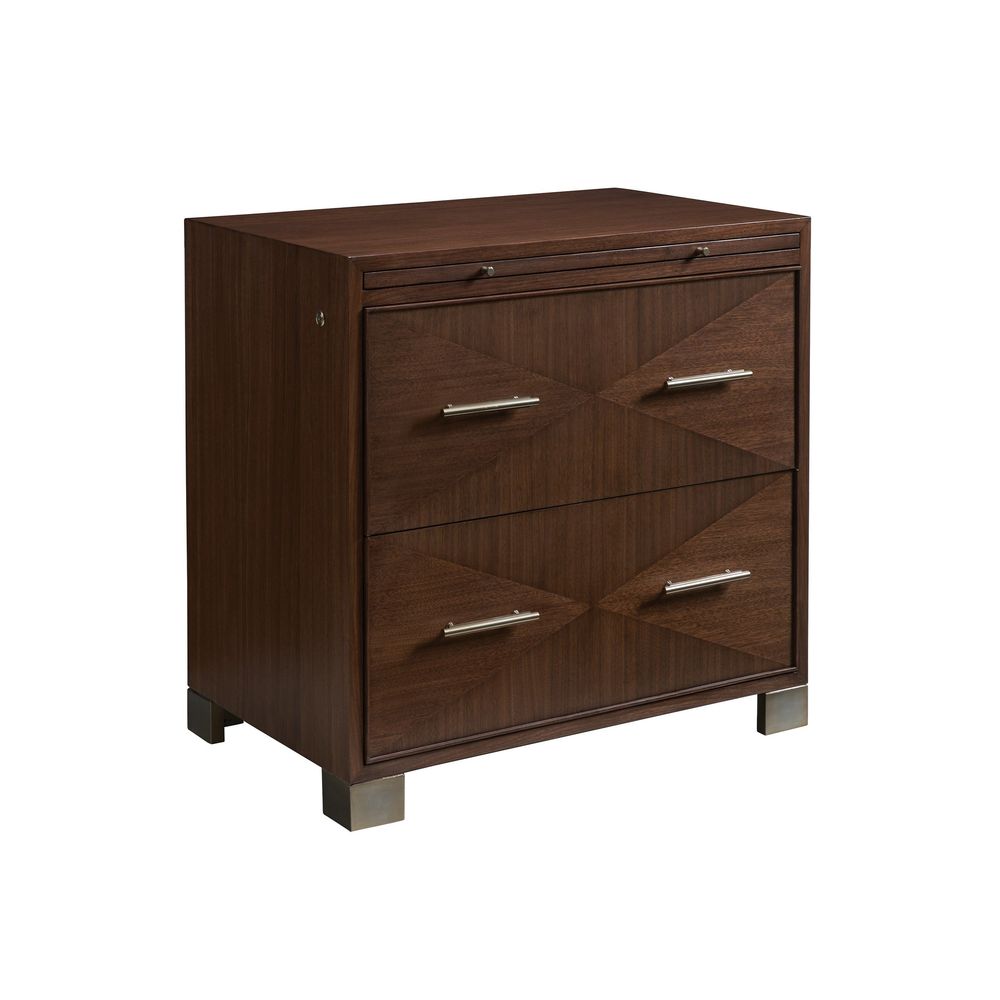 File Storage Berwick File Chest - Dark Brown