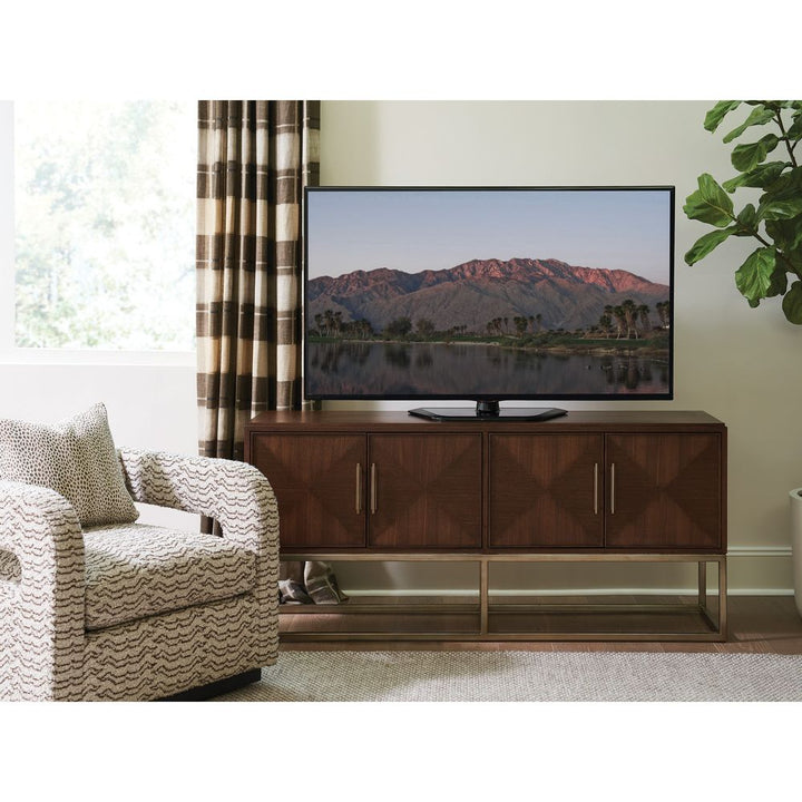 TV Stands & Media Consoles Cameron Media Console - Dark Brown