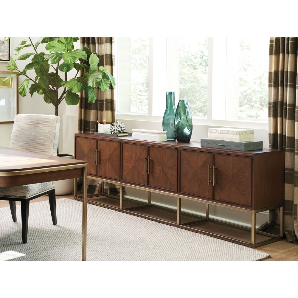 TV Stands & Media Consoles Cameron Long Media Console - Dark Brown