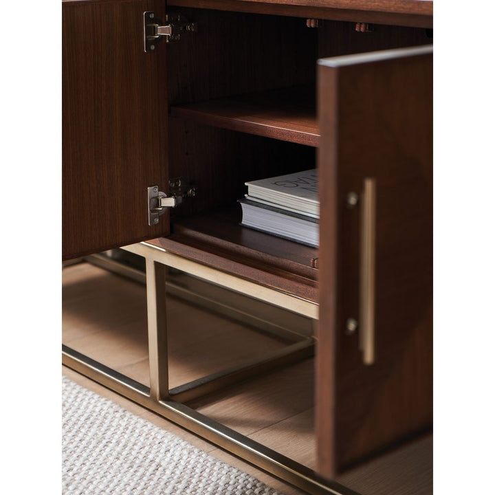 TV Stands & Media Consoles Cameron Long Media Console - Dark Brown