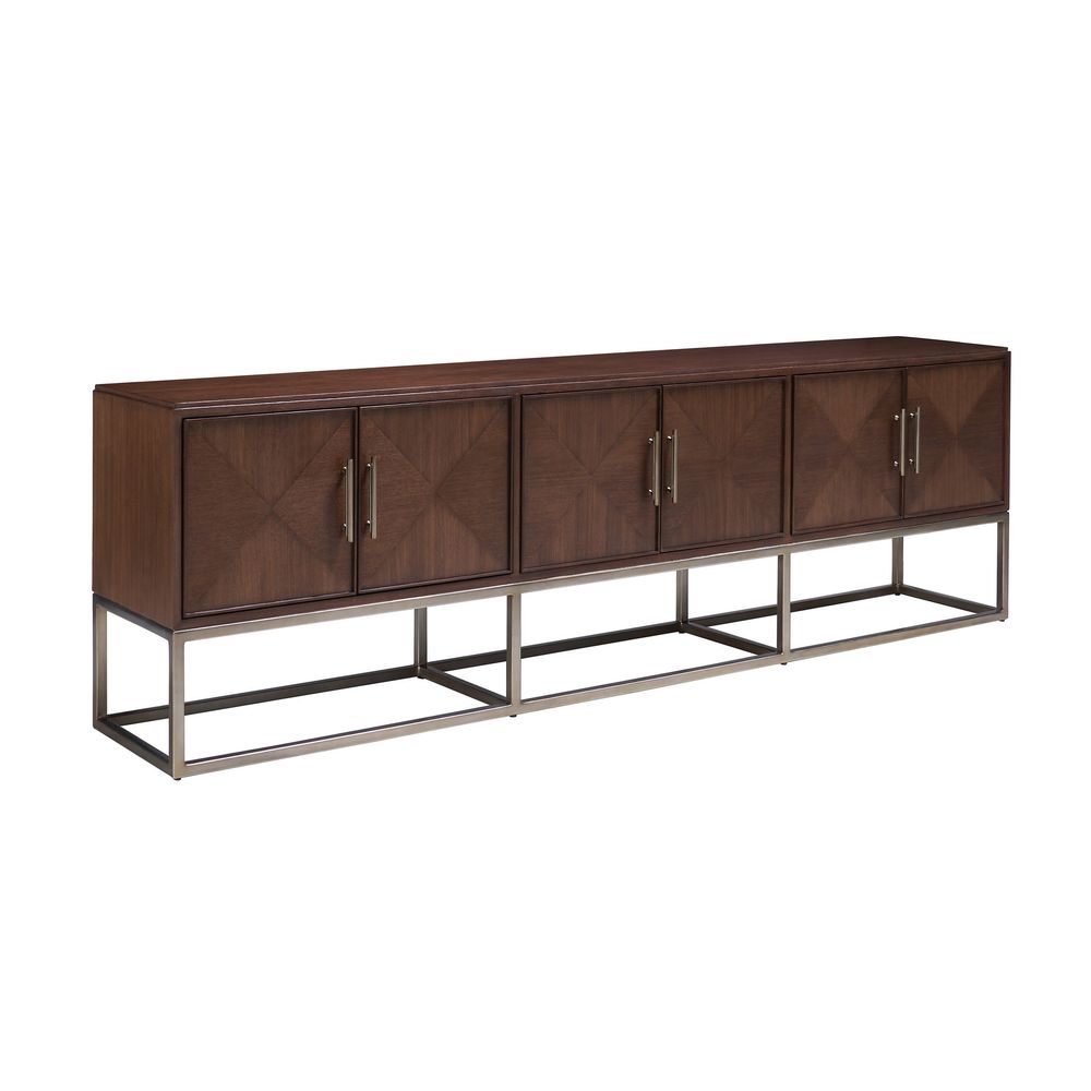 TV Stands & Media Consoles Cameron Long Media Console - Dark Brown