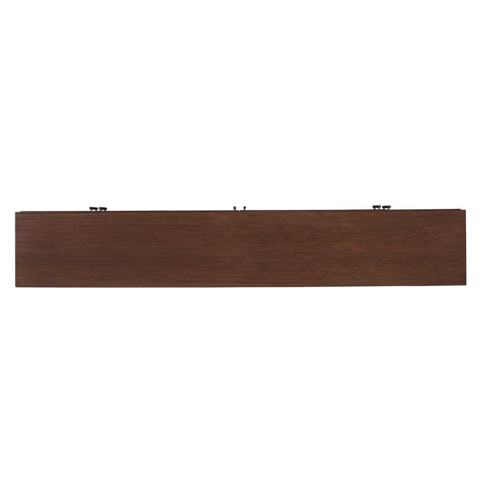 Cameron Long Media Console - Dark Brown