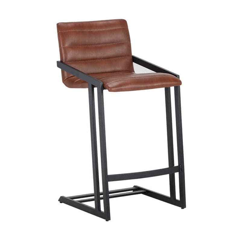 Webber Counter Stool-Sunpan-STOCKR-SUNPAN-105065-Bar StoolsBrown-5-France and Son