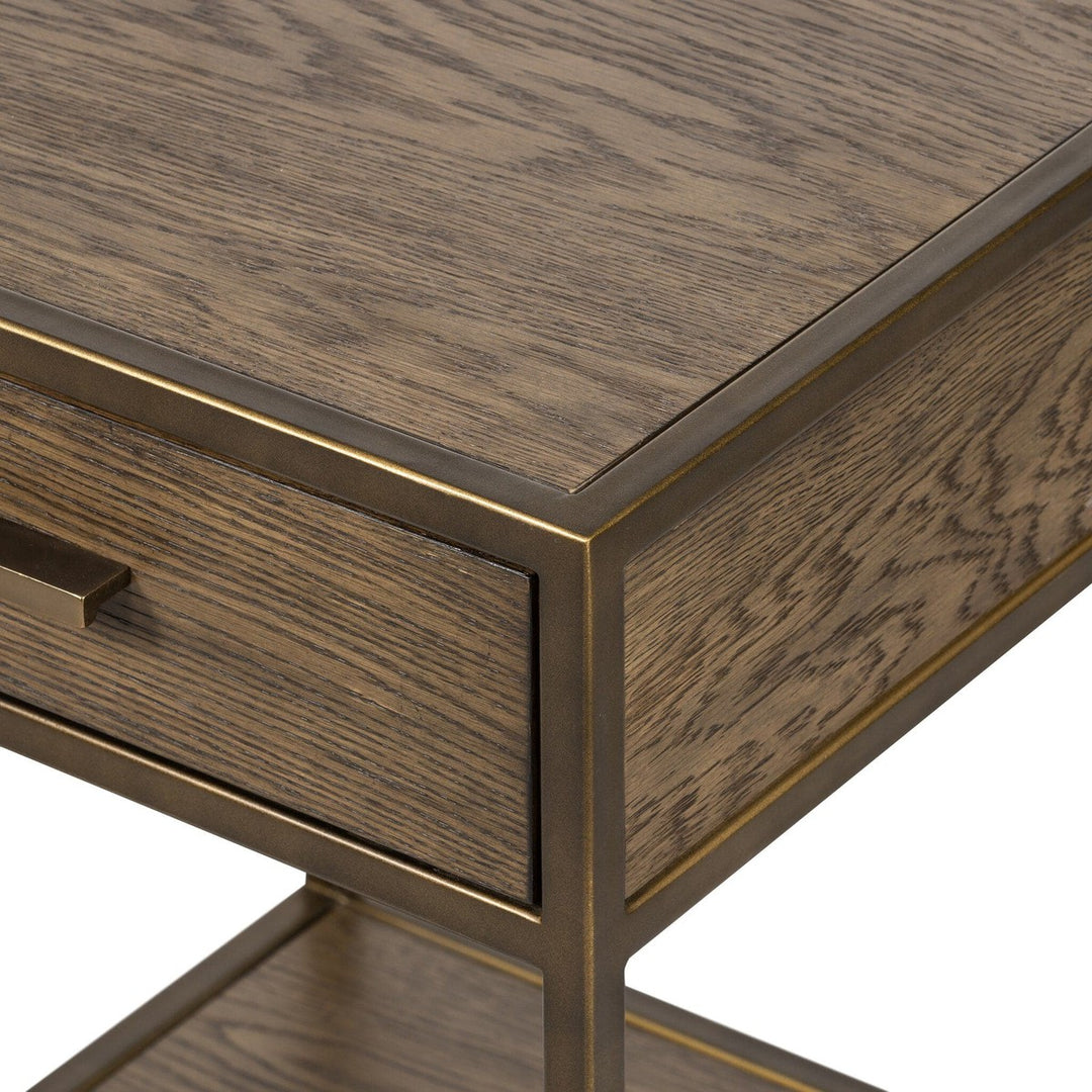 Martin Nightstand - Dark Hazel