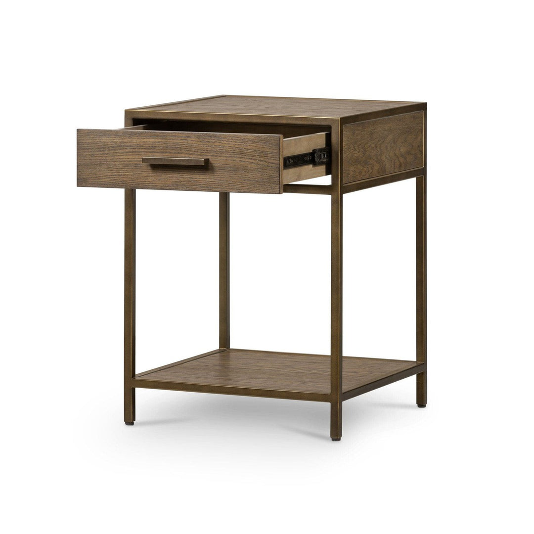 Martin Nightstand - Dark Hazel