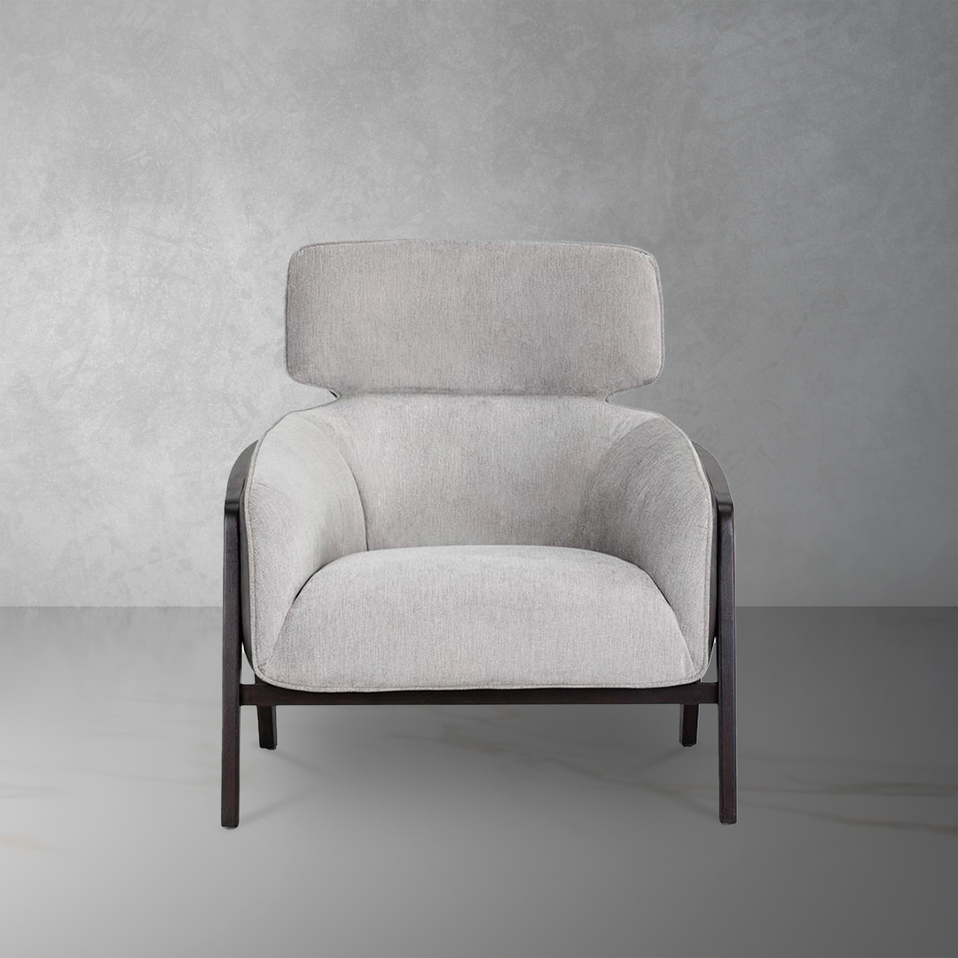 Maximus Armchair-Sunpan-SUNPAN-105410-Lounge ChairsPolo Club Stone / Overcast Grey-1-France and Son