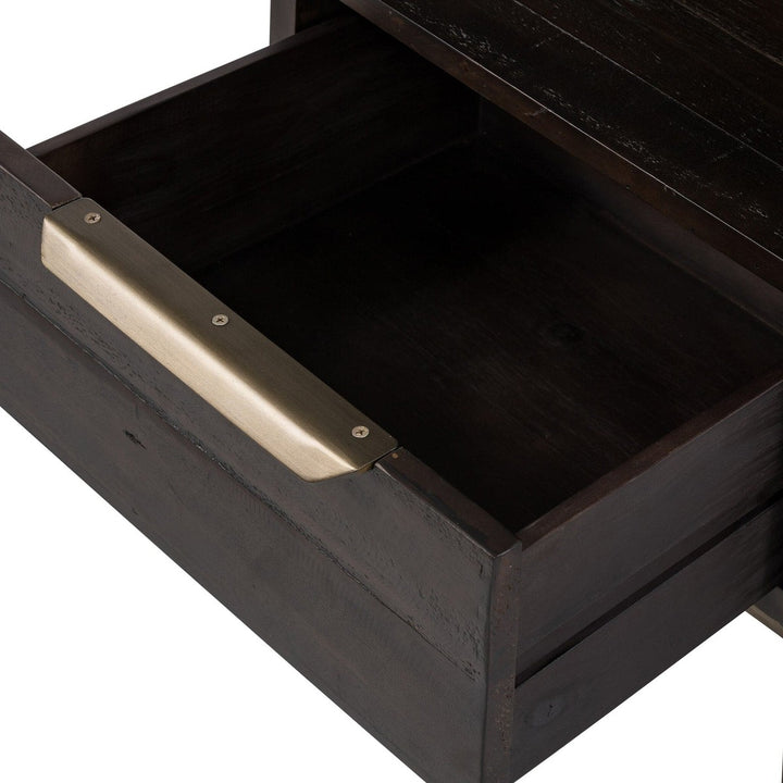 Wyatt Nightstand - Dark Carbon