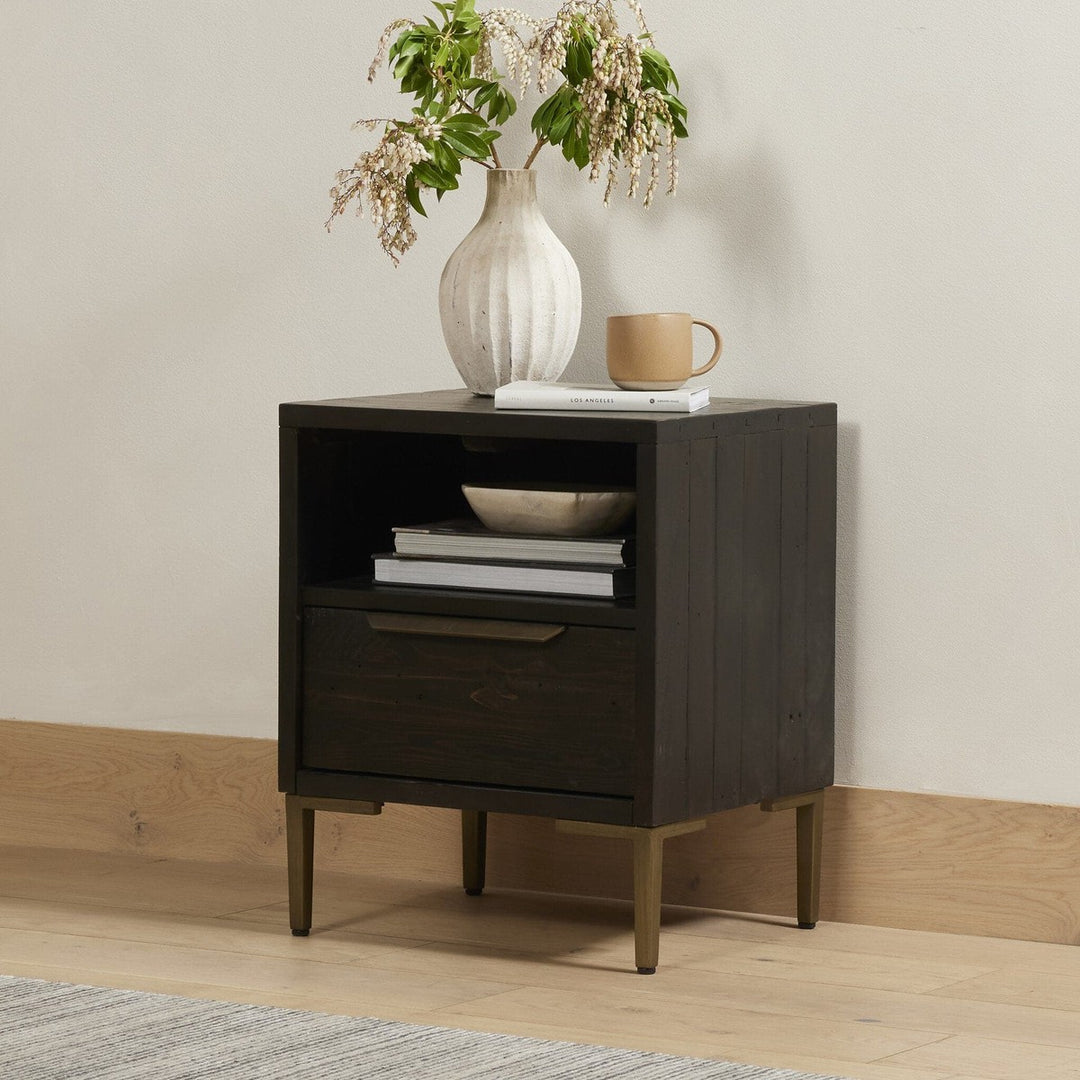 Wyatt Nightstand - Dark Carbon