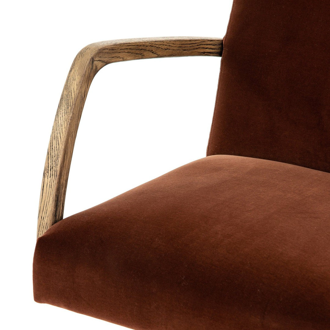 Bryson Desk Chair - Surrey Auburn