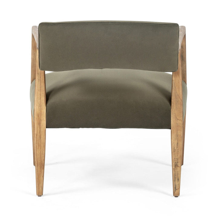 Tyson Armchair - Modern Velvet Loden