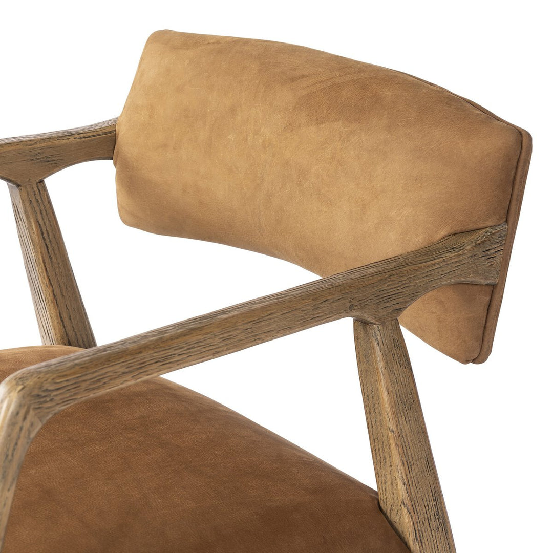 Mason Armchair - Nubuck Cognac