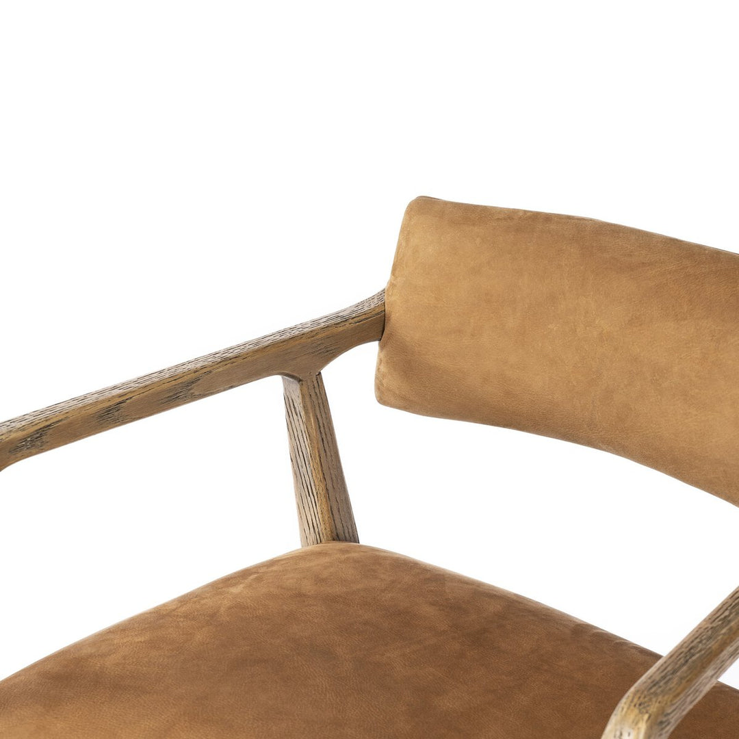 Mason Armchair - Nubuck Cognac