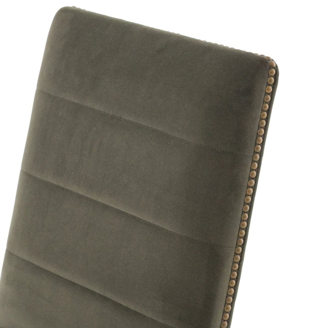 Noah Dining Chair - Modern Velvet Loden