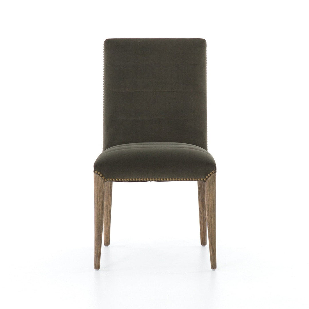 Noah Dining Chair - Modern Velvet Loden