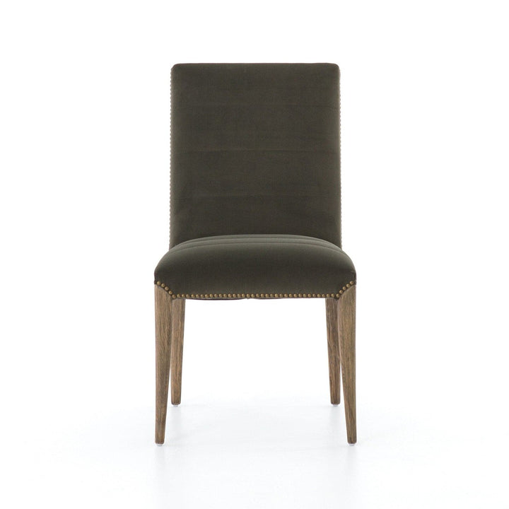 Noah Dining Chair - Modern Velvet Loden