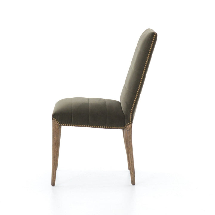 Noah Dining Chair - Modern Velvet Loden