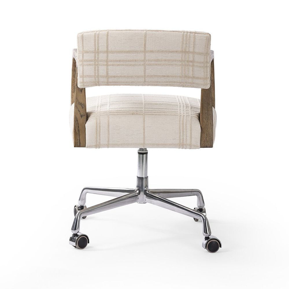 Tyler Desk Chair: Sheffield Ivory