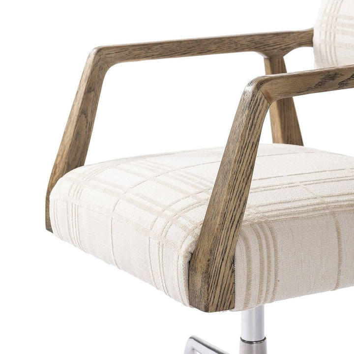 Tyler Desk Chair: Sheffield Ivory