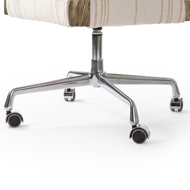 Tyler Desk Chair: Sheffield Ivory