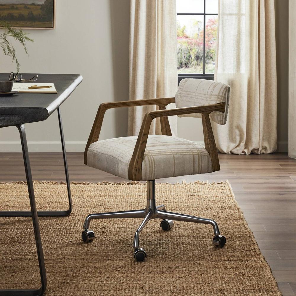 Task Chairs Tyler Desk Chair: Sheffield Ivory