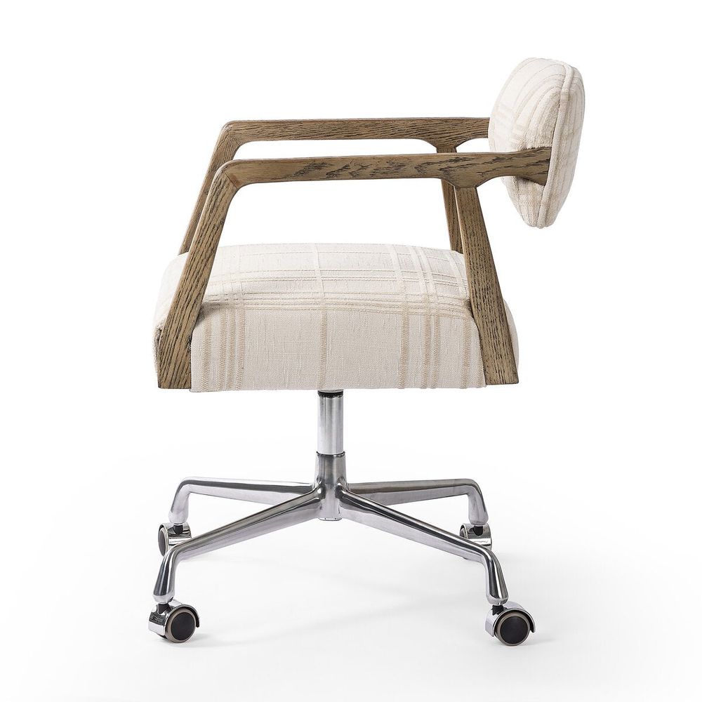 Task Chairs Tyler Desk Chair: Sheffield Ivory