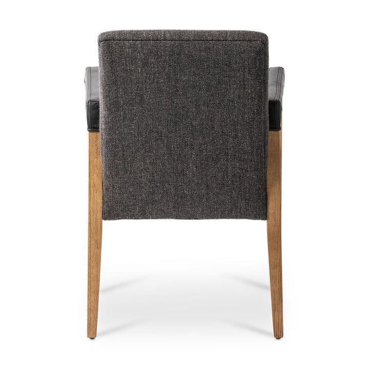 Reuben Dining Chair: Thames Ash - Durango Smoke - Lamont Oak