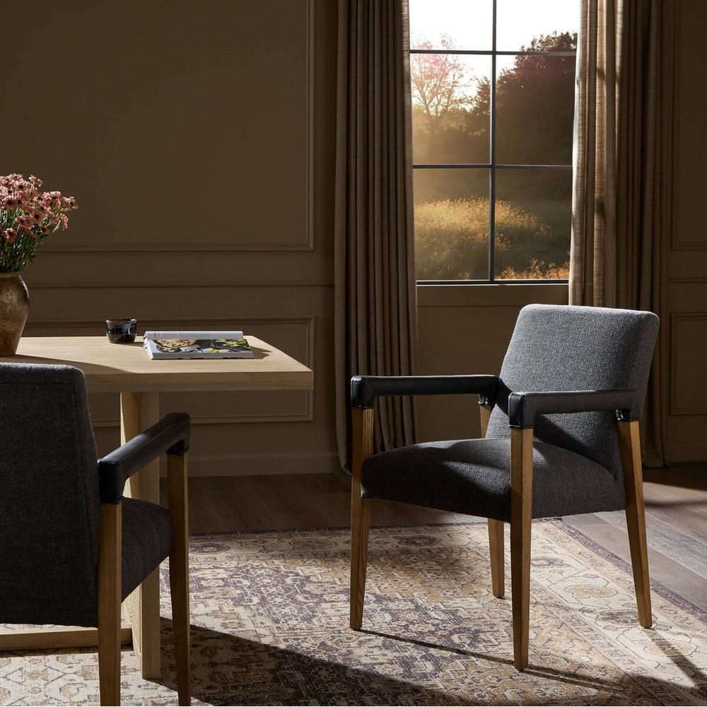 Dining Chairs Reuben Dining Chair: Thames Ash - Durango Smoke - Lamont Oak