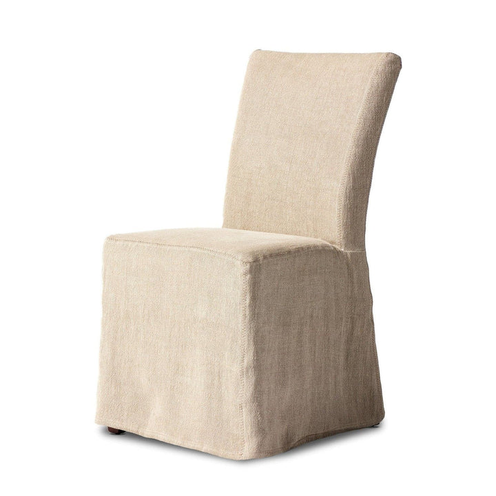 Hudson Slipcovered Dining Chair - Broadway Canvas