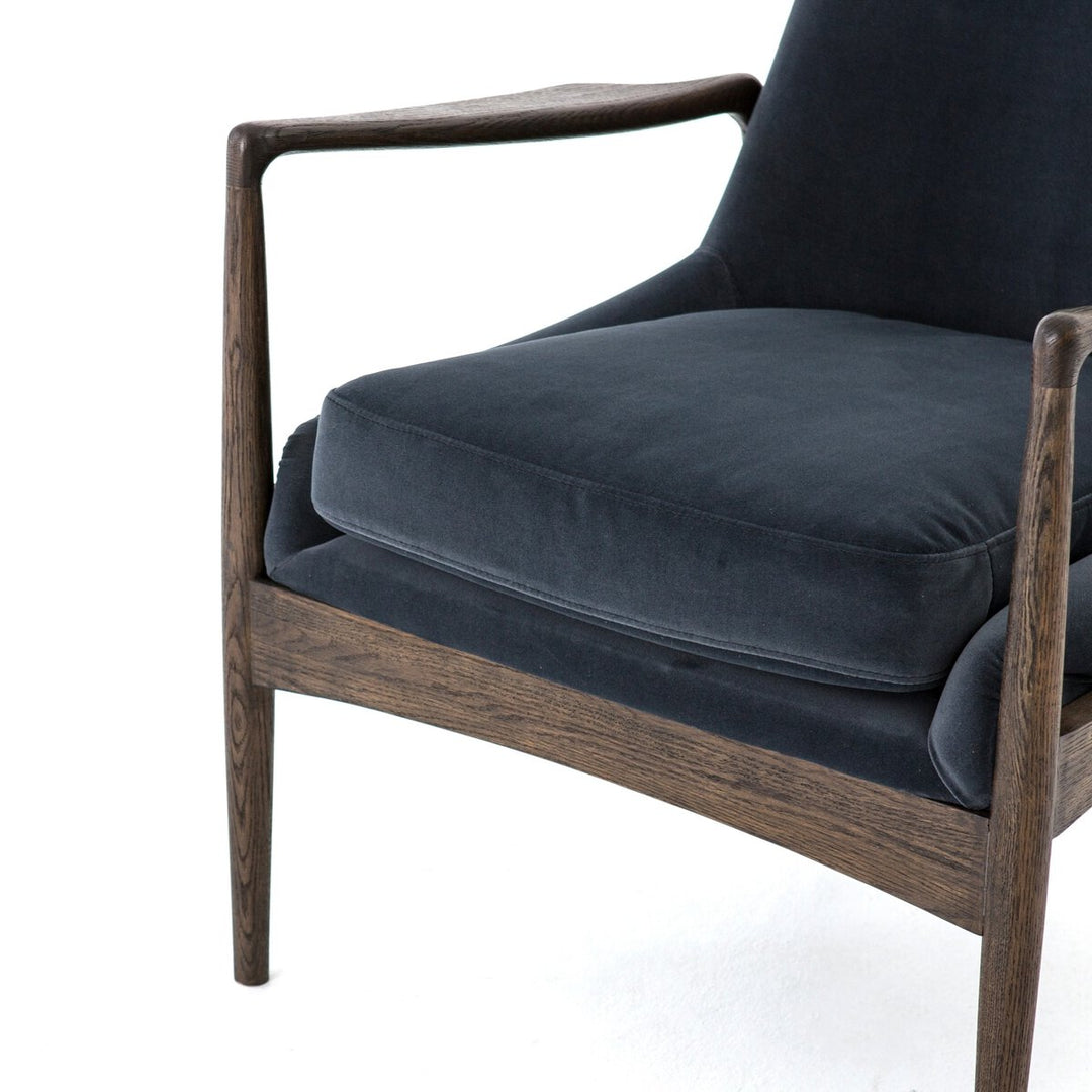 Wyatt Chair - Velvet Shadow