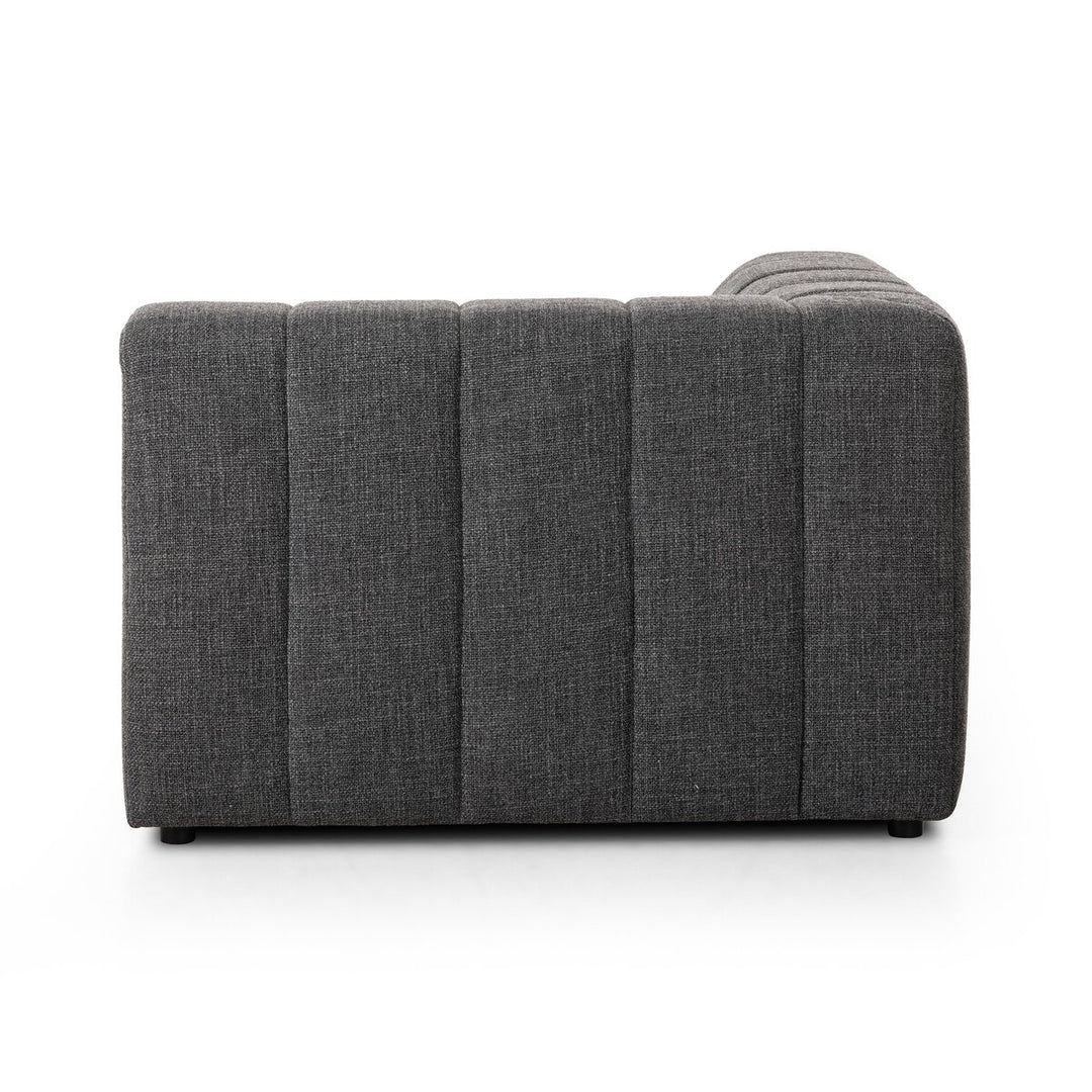 Build Your Own: Ashford Channeled Sectional - Raf Piece - Saxon Charcoal