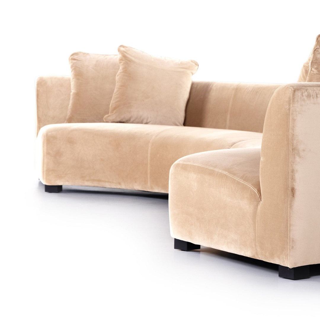 Levi Sectional - Surrey Camel - 2-Piece