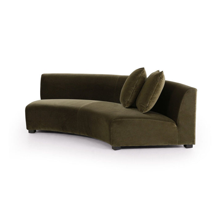 Levi Sectional - Surrey Olive - 2-Piece