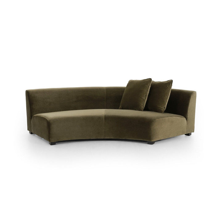 Levi Sectional - Surrey Olive - 2-Piece