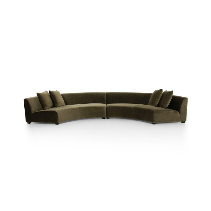 Levi Sectional - Surrey Olive - 2-Piece