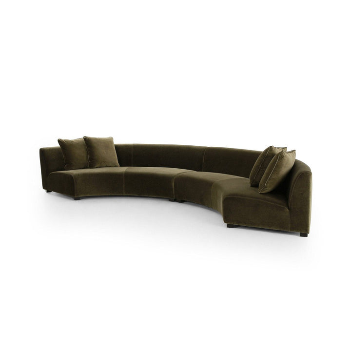 Levi Sectional - Surrey Olive - 2-Piece