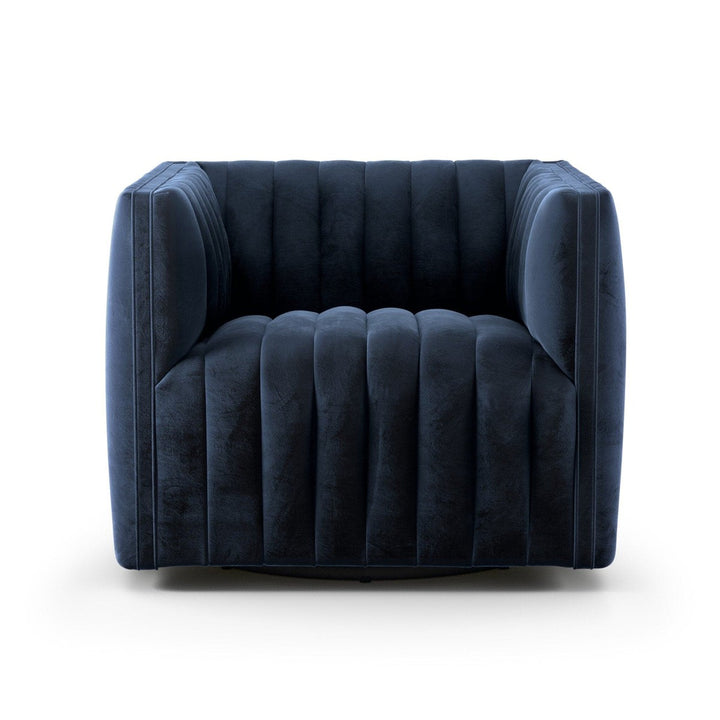 Alexander Swivel Chair - Sapphire Navy