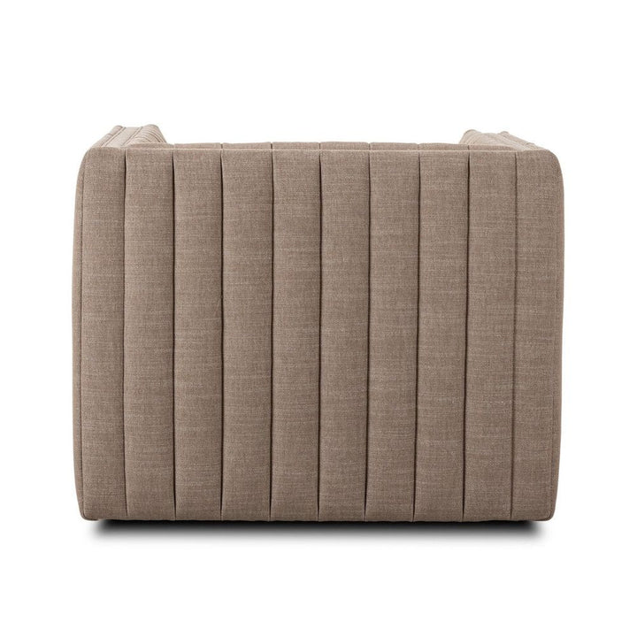 Lounge Chairs Augustine Swivel Chair: Crypton Nomad Taupe