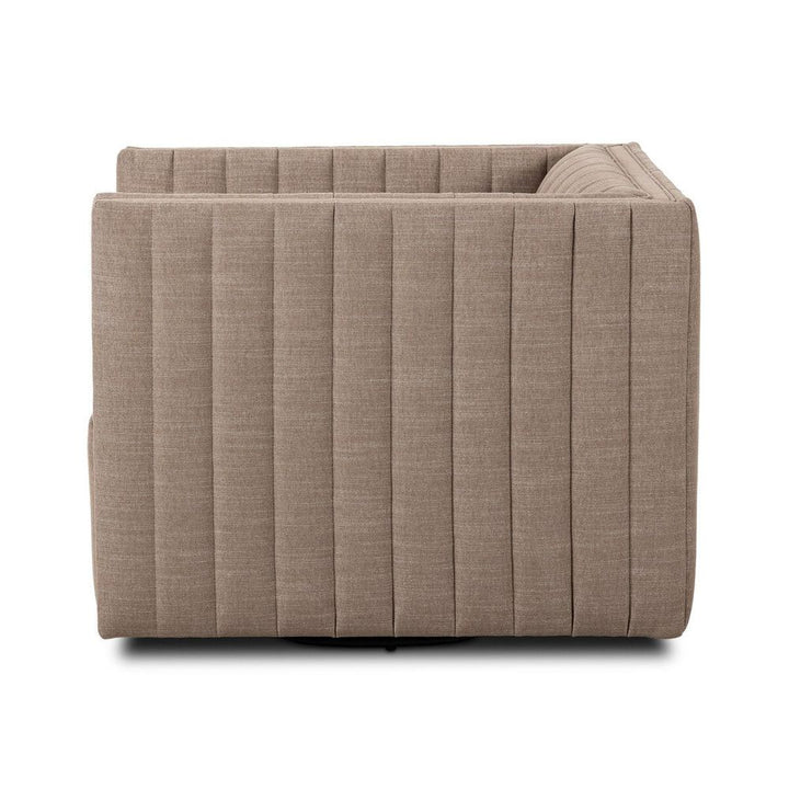 Lounge Chairs Augustine Swivel Chair: Crypton Nomad Taupe
