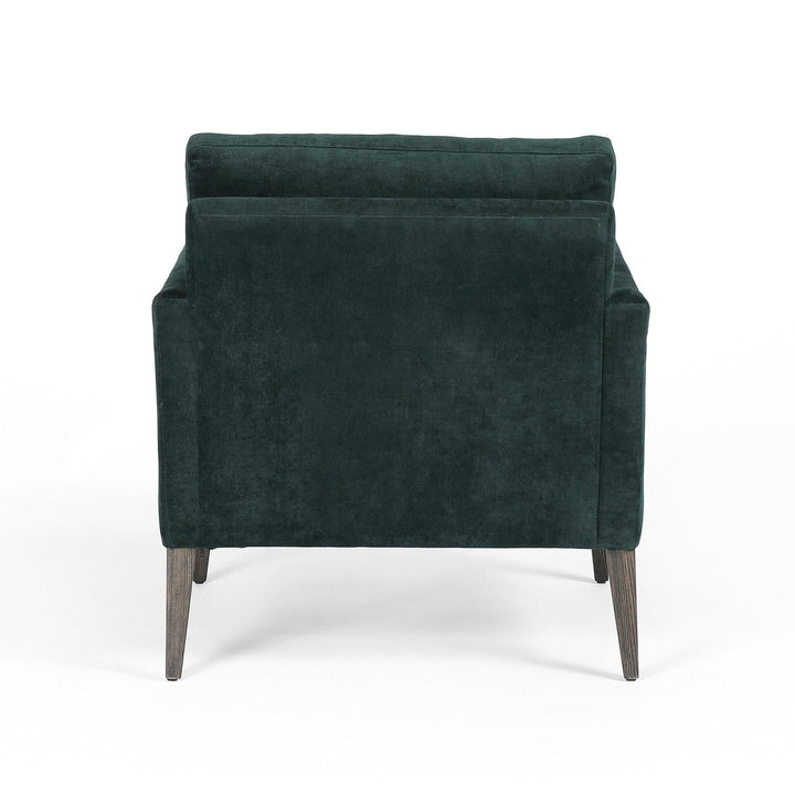 Owen Chair - Emerald Worn Velvet