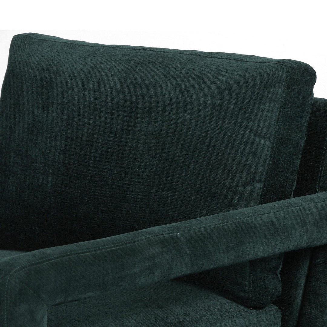 Owen Chair - Emerald Worn Velvet