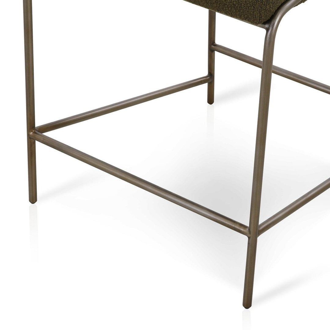 Ashton Counter Stool - FIQA Boucle Olive