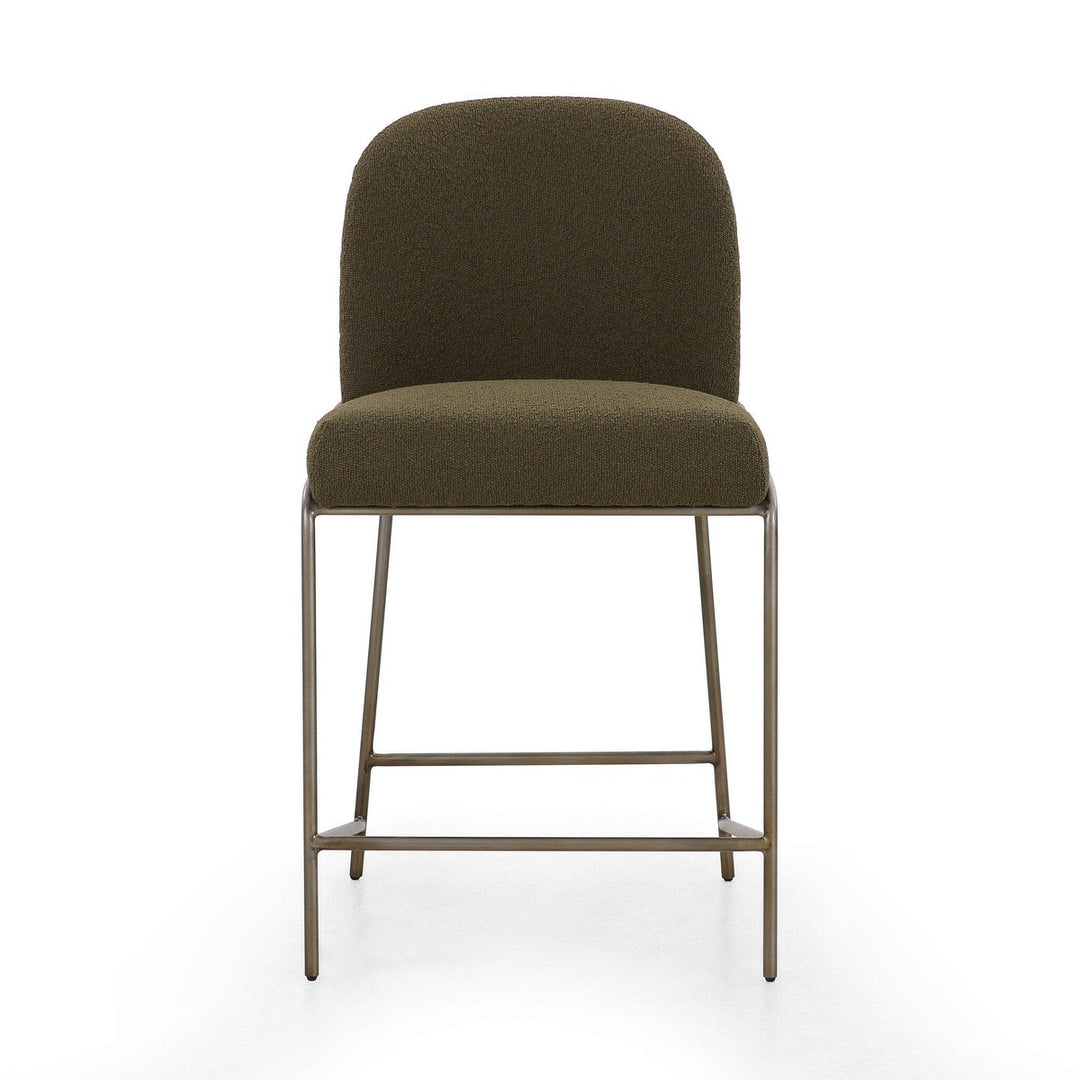 Ashton Counter Stool - FIQA Boucle Olive